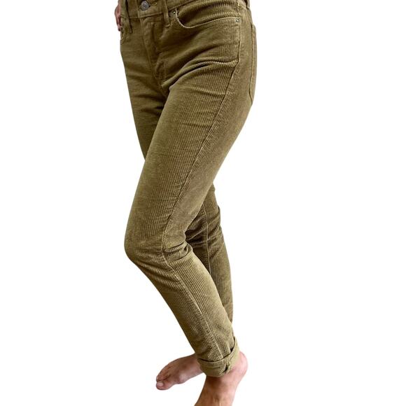 Levis 29/30 Tan Corduroy Skinnys - Picture 2 of 7